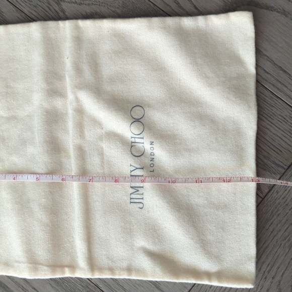 Jimmy Choo Ivory Super Soft Storage Dust Bag - New - Picture 3 of 3